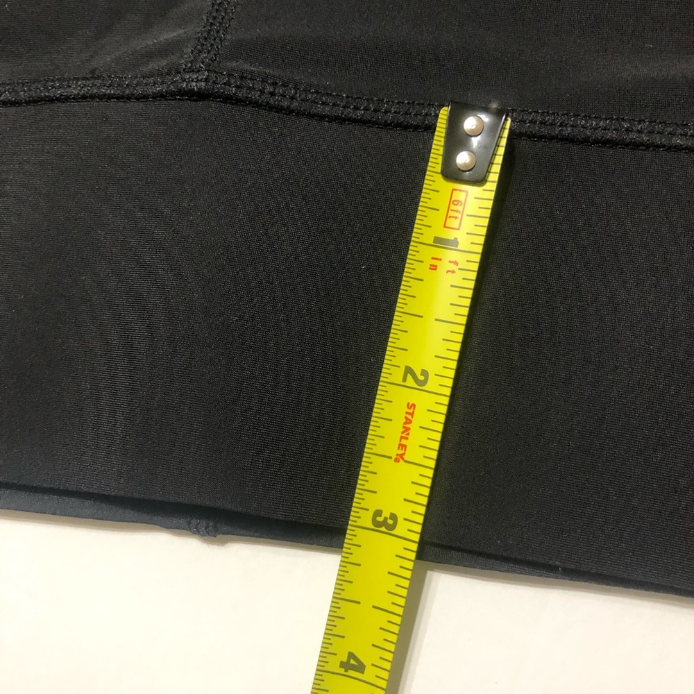 NWT Terez Pink Zipper Black Leggings Size M - Picture 11 of 13